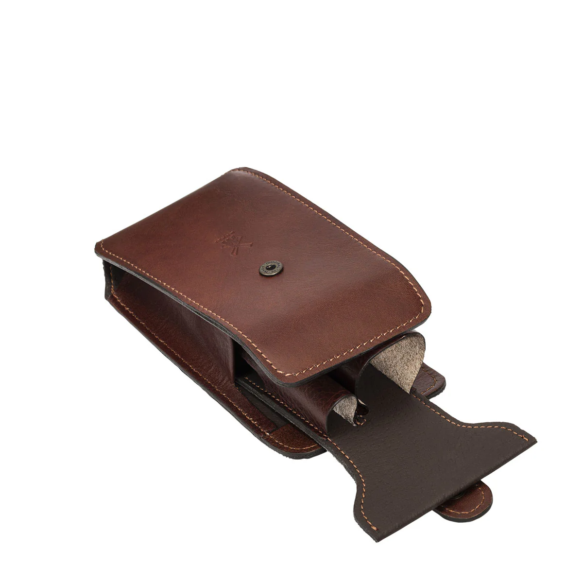 MÜHLE TRAVEL Razor & Shaving Brush Case, Brown - Image 3