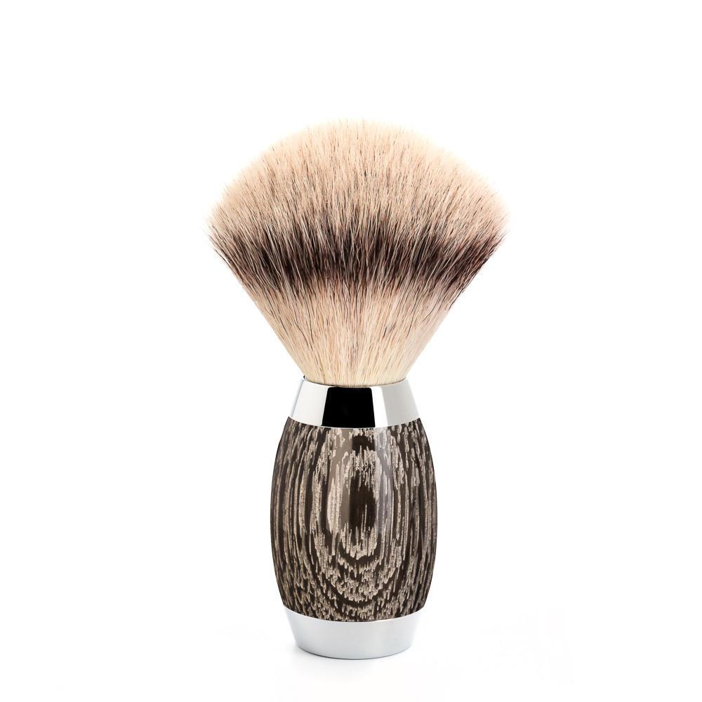 MÜHLE EDITION 3 Pc. Shaving Set, Silvertip Fibre® Brush & Gillette® Fusion™ Razor, Ancient Oak & Sterling Silver - Image 3