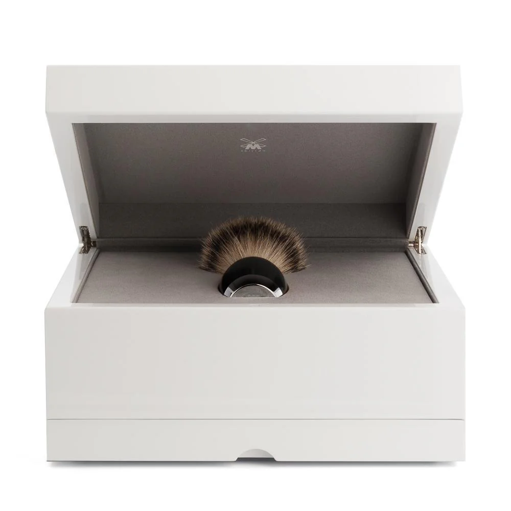 MÜHLE EDITION 3 Pc. Shaving Set, Silvertip Fibre® Brush & Gillette® Fusion™ Razor, Carbon - Image 4