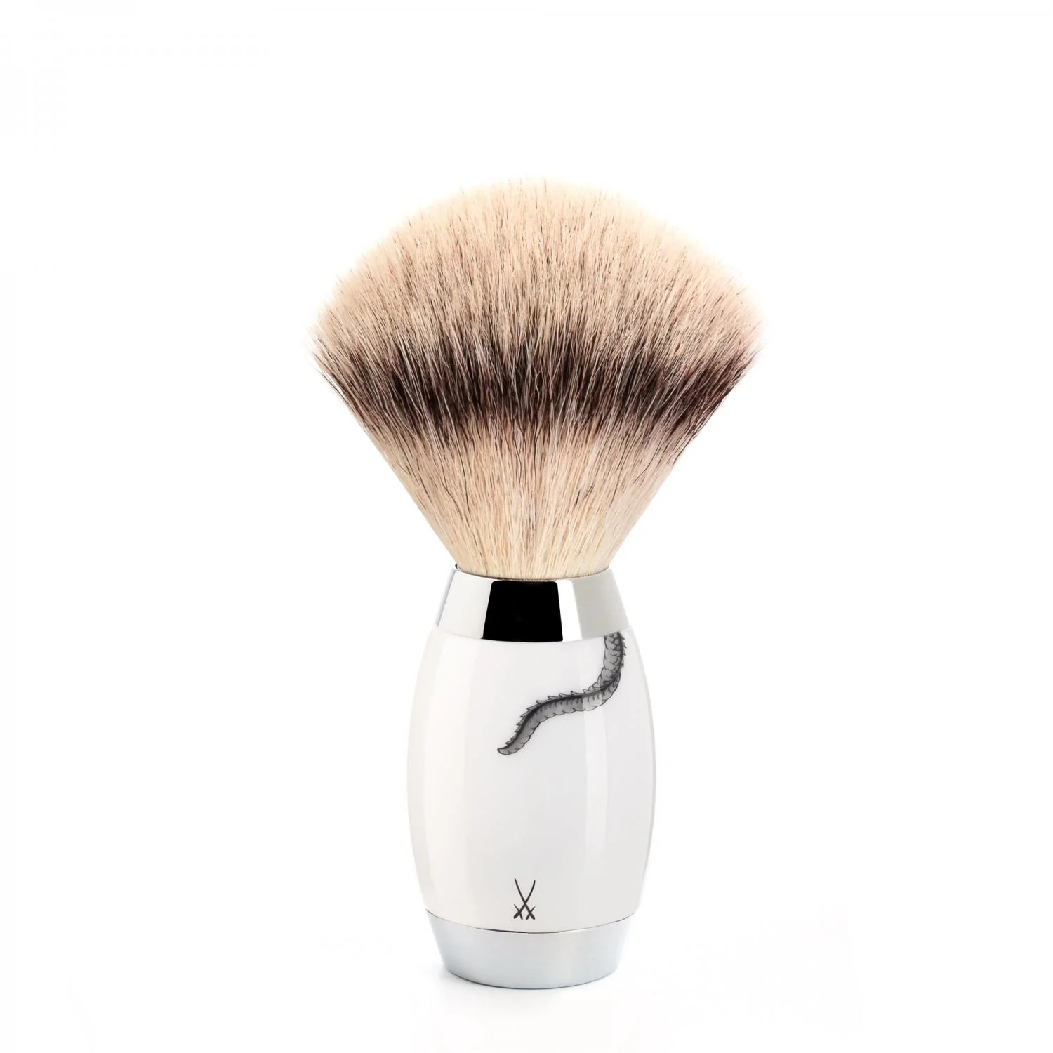MÜHLE EDITION Shaving Brush, Silvertip Fibre®, Meissen Porcelain - Image 2