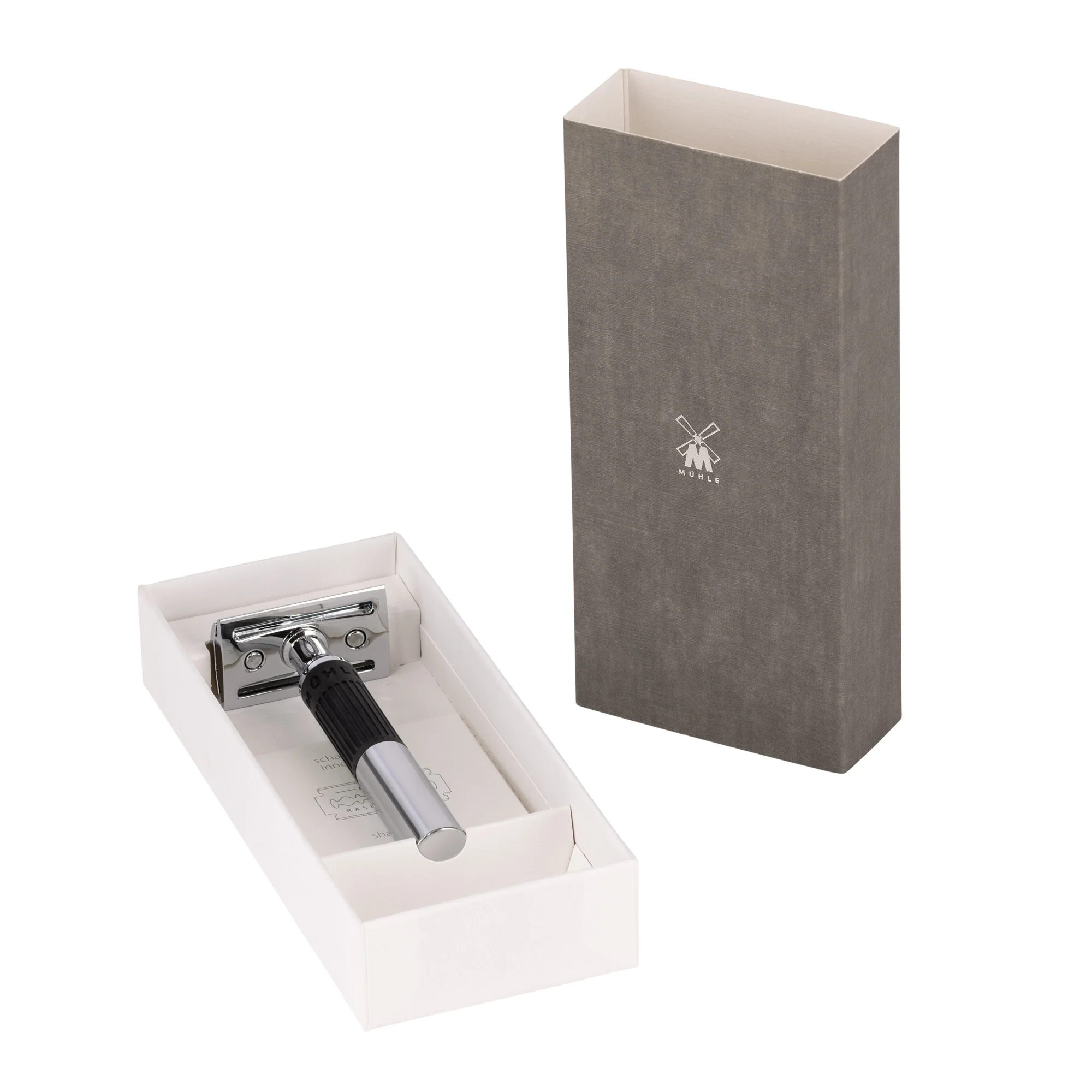 MÜHLE NEO Safety Razor, Closed Comb, Black - Image 4
