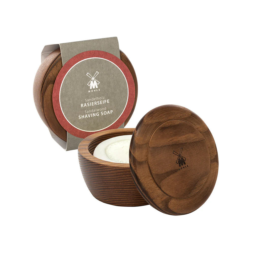 MÜHLE SHAVECARE Shaving Bowl w/ Shave Soap, Steamed Ash, Sandalwood - Image 2