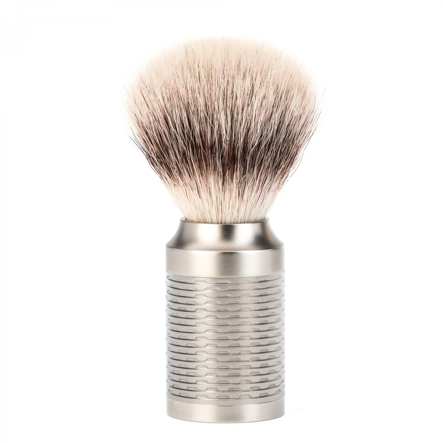 MÜHLE ROCCA 3 Pc. Shaving Set, Silvertip Fibre® Brush & Safety Razor, Stainless Steel - Image 3