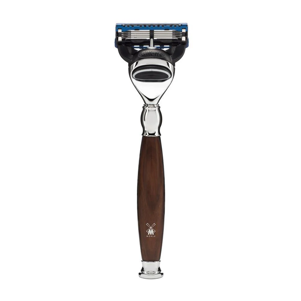 MÜHLE SOPHIST Gillette® Fusion™ Razor, Ironwood