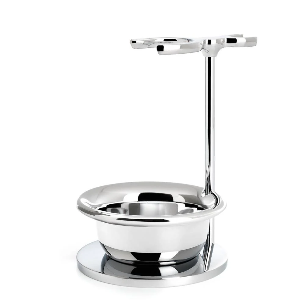MÜHLE SOPHIST 4 Pc. Shaving Set, Silvertip Fibre® Brush & Safety Razor, Porcelain - Image 4